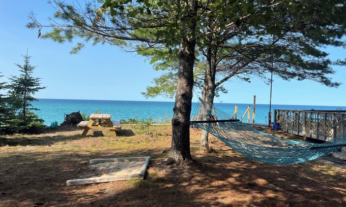 Newberry Cottage | Captain's Lake Superior Beach House!