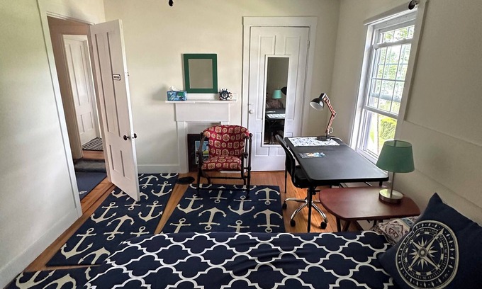 Bath House | Captain's Quarters Guest Room w/Private Bath & Entrance. Best Value in Town!