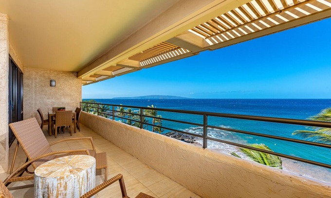 Wailea Condo | Captivating Ocean Views from Polo Beach Club 805! Direct Beach Access