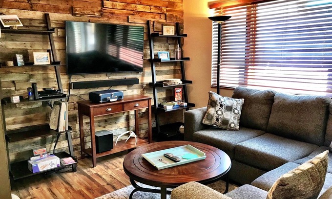 Carbondale House | Carbondale Townhome with A/C, WiFi, and Backyard