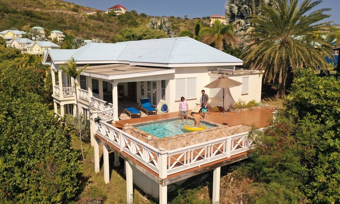 Frigate Bay House | Caribbean Ocean View Home