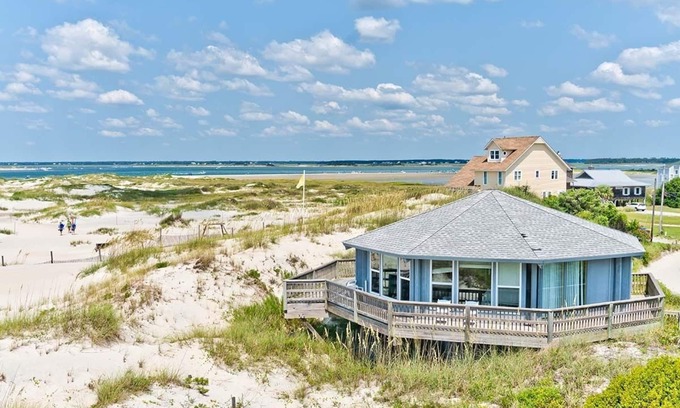 The Point House | Carousel, Oceanfront House in Emerald Isle, NC!