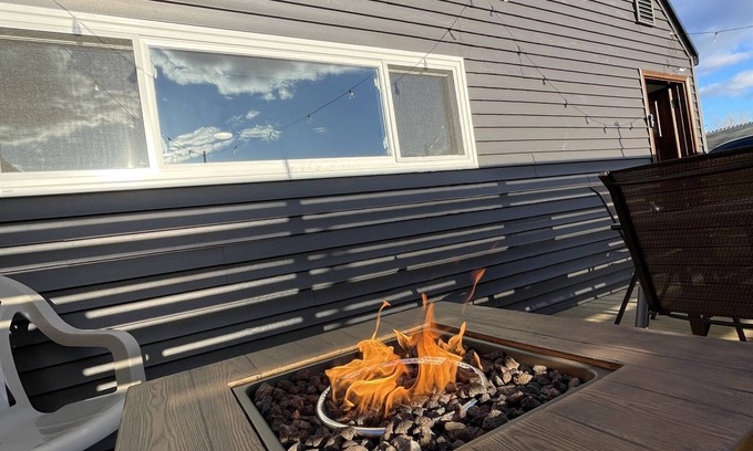 Lima Ski Chalet | Carriage house! Close to hospital, firepit, outdoor dining