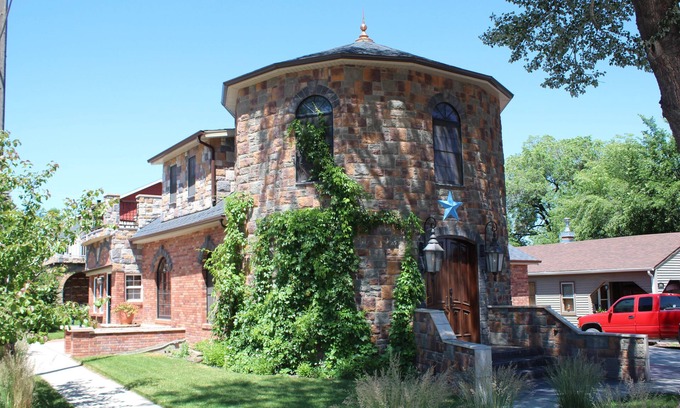 Gillette House | Carter house : 100 year old house with a remodeled castle inspired feel.