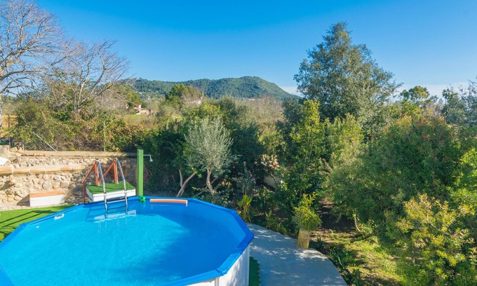 Inca House | CAS CIUTADA - Country house with above ground pool in a quiet location. Free WiFi