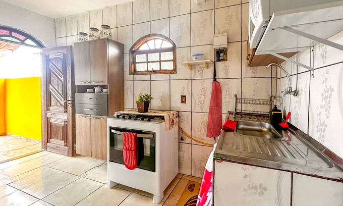 Tamoios House | Casa a 4 min de carro do mar em Unamar - Cabo Frio