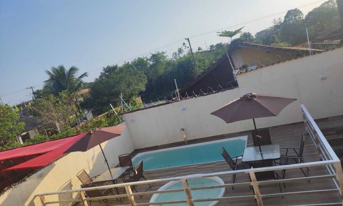Mongagua House | Casa Aconchegante Mongaguá com Piscina Aquecida