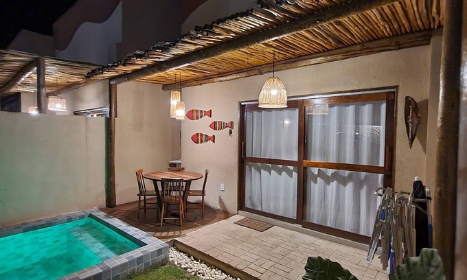 Sao Miguel dos Milagres House | Casa Akamu - with private pool close to the beach