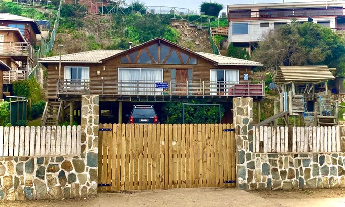 Los Molles Apartment | Casa al lado de playa c/juegos niños- mascotas