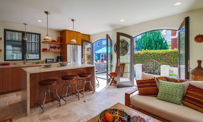 Mission Beach House | Casa al Mare - Boho Mission Beach Retreat w/A/C