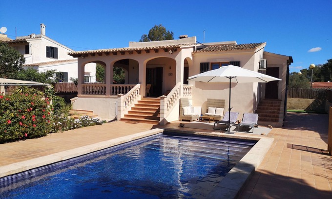 Cala Pi House | Casa Alegria Frisch Renoviertes Ferienhaus mit Großem Pool in Cala Pi