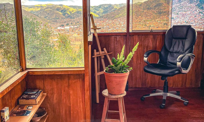 San Blas Cottage | Casa cabaña con vista hermosa al centro historico