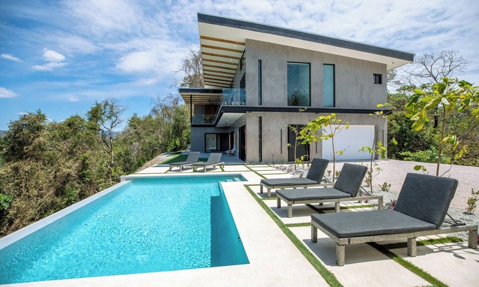 Nicoya Villa | Casa Cielo | Secluded Luxury ocean-view home w/shared pool