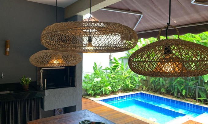 Juquehy House | Casa com serviço de praia e piscina privativa, Juquehy!