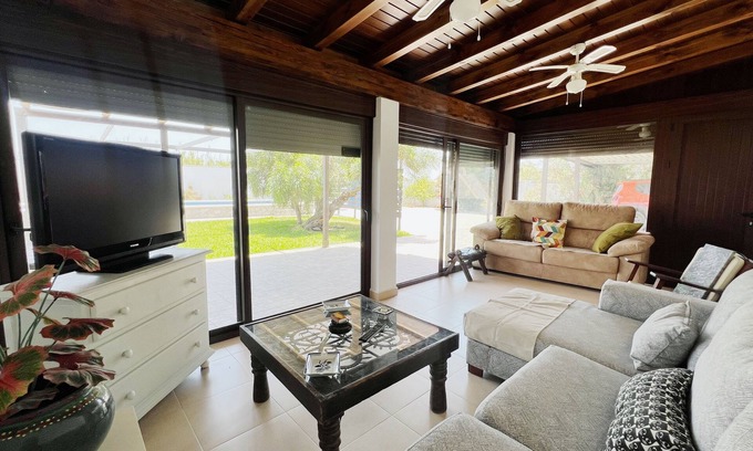 El Palmar Ski Chalet | Casa con Encanto a pie de Playa 10pax