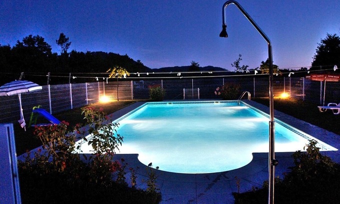 Celorico de Basto House | Casa da Quinta da Prelada with terrace + barbecue and pool for 4 people