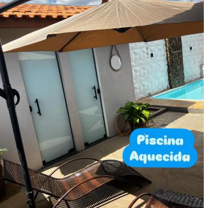 Socorro House | Casa de campo, piscina climatizada Próx a feira de malhas em Socorro SP