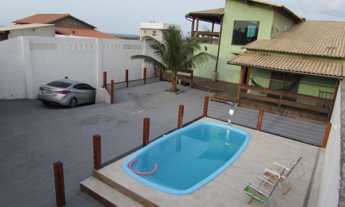 Arraial do Cabo House | CASA DE FRENTE PARA A PRAIA DE FIGUEIRA COM PISCINA - ARRAIAL DO CABO