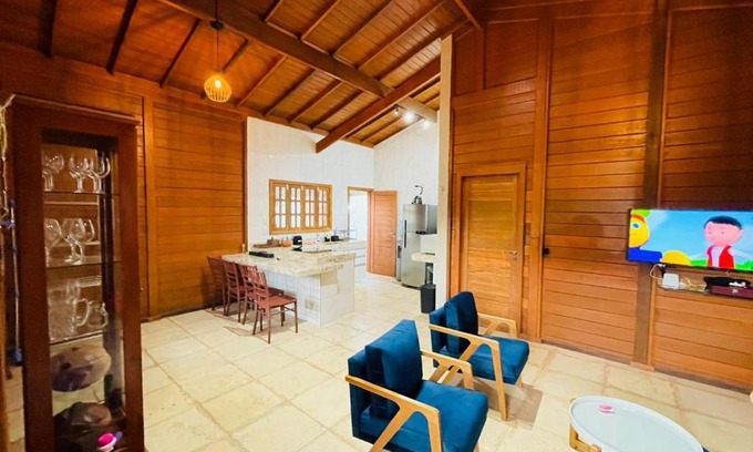 Palestina Ski Chalet | Casa de Madeira 700 Serra Meruoca