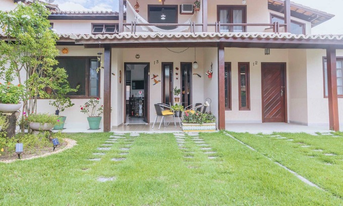 Puerto Seguro Center House | Casa em Porto Seguro com piscina e lazer completo
