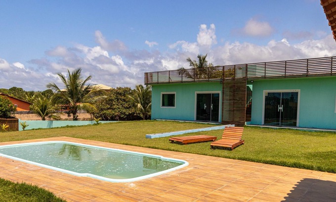 Porto de Sauipe House | Casa em Village com lazer em Porto de Sauipe/BA