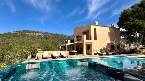 Cala Vadella House | Casa en Cala Vadella con piscina y vistas al mar