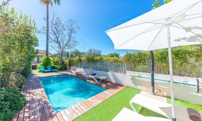 Selva Villa | CASA GEMA - Fabulous holiday home with saltwater pool and free WiFi