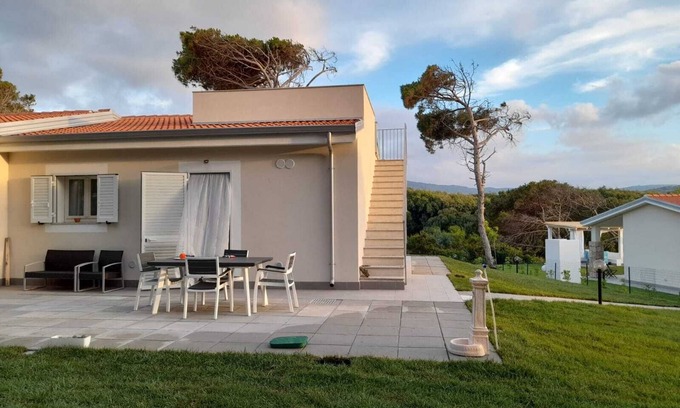 San Pietro a Mare House | Casa Kia- Dog Friendly ! excliusive fenced garden in pine forest - sea at 3min.