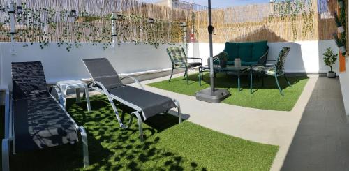 Pego House | Casa Mayago, terraza y solárium