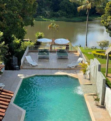 Atibaia House | Casa na Represa Atibaia, Piscina, Pesca e Caiaque