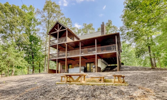 Blue Ridge House | Casa nel Bosco