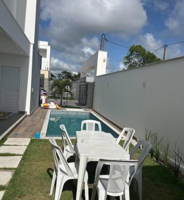 Porto Seguro House | casa nova moderna 4min da praia 10 min do axemoi e toatoa 300m de hipermercado e farmácias