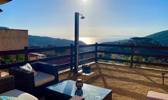 Rio nell'Elba House | Casa Paradiso - seaview vacation home in Tuscany
