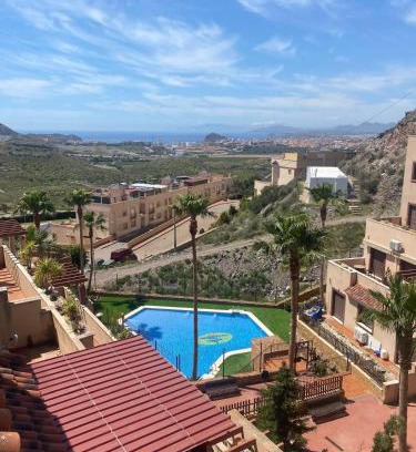 Los Geraeos Apartment | Casa Solanza Rooftop and Pool in Águilas