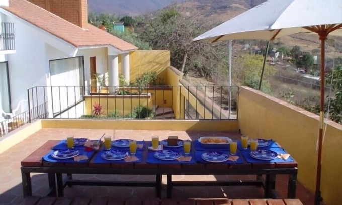 Oaxaca Villa | Casa Union, spacious villa with garden and spectacular mountain view