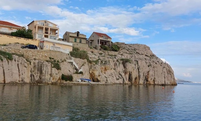 Zubovici House | Casa vacanze Isola Pag con incantevole vista mare