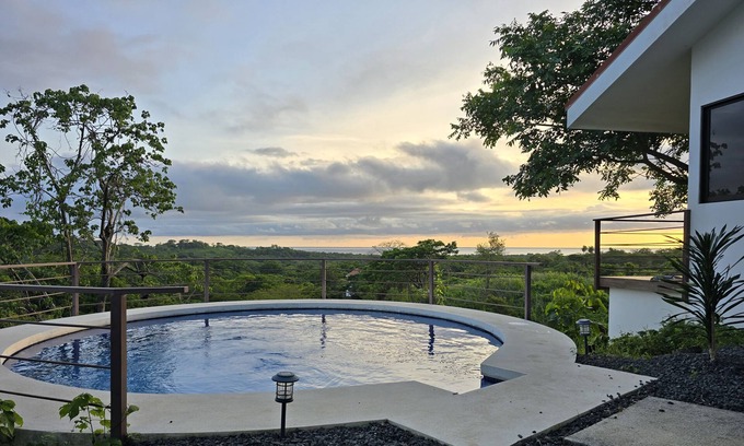 Rio Seco House | Casa Vista - Serene Jungle Villa Ocean View & Pool