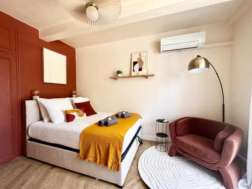 Ajaccio Apartment | Casamea - Studio Jardin, Élégant, Clim, Renové