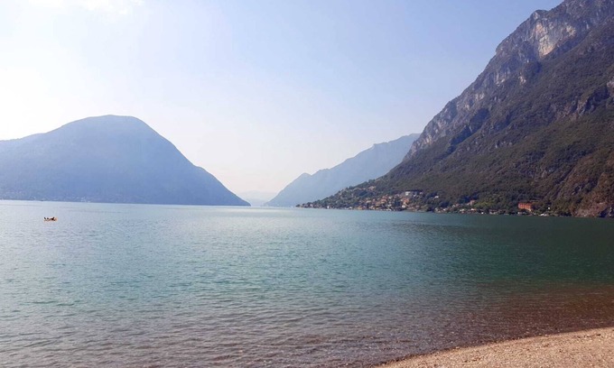 Porlezza Ski Chalet | CASASdeCASPER / Italy on the Lake. with lake and mountain views.