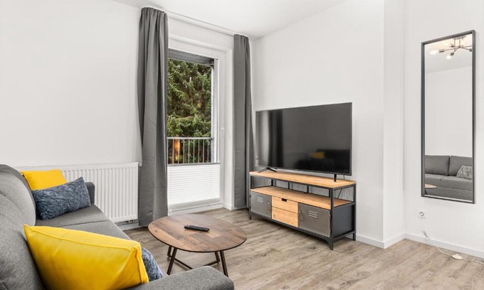 Oberzwehren Apartment | CASSEL LOFTS - Moderne Wohnung für 3 - Nah VW-Werk