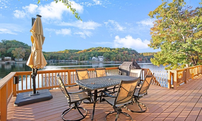Rocky Mount House | Castaway Bay! Private Lake House with a Dock!