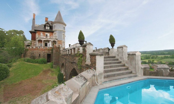 Sart-lez-Spa Other | Castle in Spa with Lake Views & Heated Pool