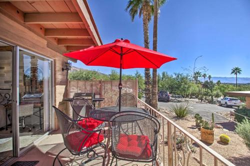 Mission Hills Townhomes Apartment | Catalina Mountain Studio with Tucson Valley Views
