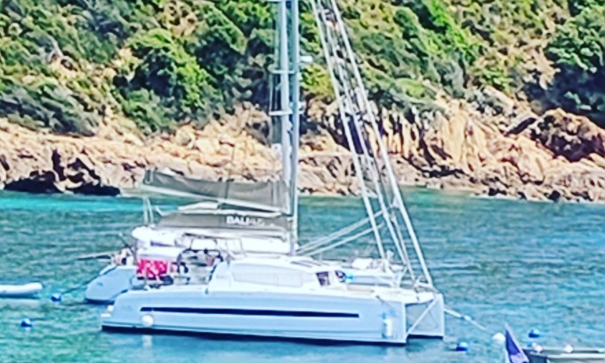 Corse-du-Sud Boat Rental | Catamaran Bali 4.5 Cabine Privative Avec sde et wc