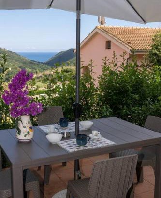Rio nell'Elba House | Cav la Ginestra vistamare Elba