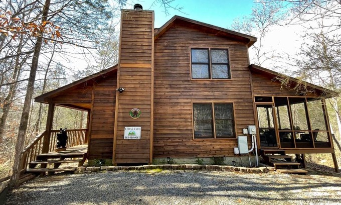 Townsend House | Cedar Knob - Log cabin in Townsend, TN