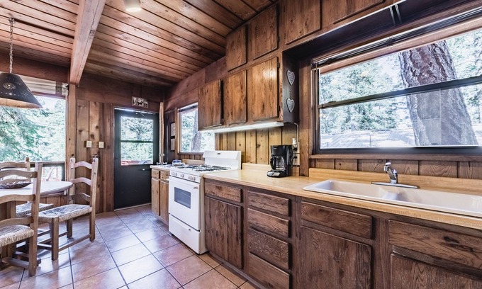 Ruidoso Cabin | Cedar: Quaint 3 bedroom cabin with a hot tub near the river!