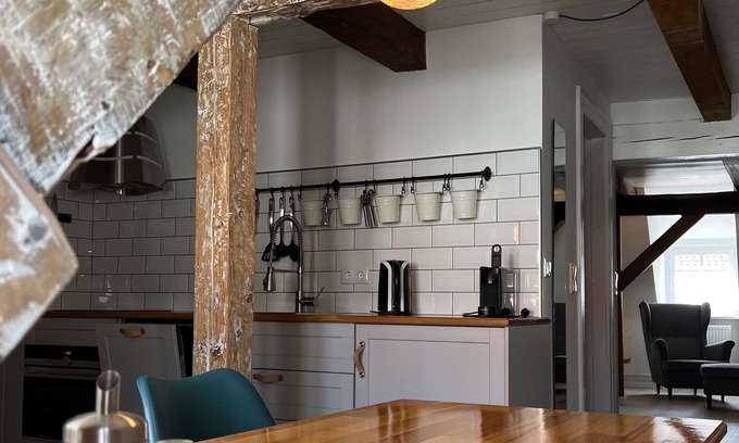 Stralsund Apartment | Central, cozy and Nordic: city apartment, 10 minutes walk to the Ozeaneum