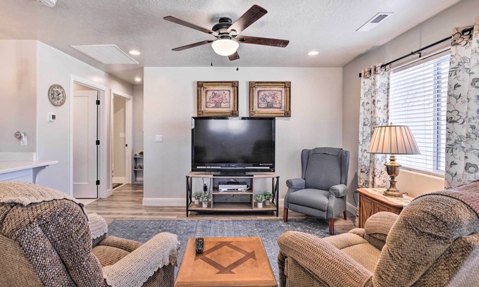 Kanab Apartment | Central Kanab Apartment w/Updated Interior!