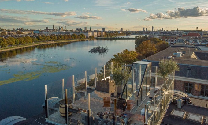 Copenhagen K Apartment | Central Penthouse with Private Rooftop Terrace